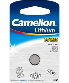 Camelion CR1220-BP1 CR1220 Lithium 1 pc(s) Батарейки, аккумуляторы