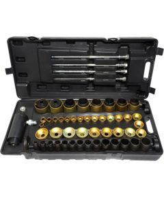 Hidrauliskā klusā bloka un gultņa noņemšanas/uzstādīšanas komplekts (63 gab.), JBM Specinstrumenti