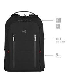 Wenger City Traveler 16" black Сумки, обложки для ноутбуков