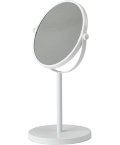 Aquanova spogulis Beau, d=195 mm, h=330, 3x palielina, balts Vannas istabas spoguļi