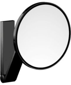 Keuco spogulis iLook_move, 5x palielina, d=212 mm, brushed black chrome Vannas istabas spoguļi