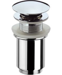 Remer izlietnes push-open izplūde ar hromētu vāciņu, bez pārplūdes Cифоны