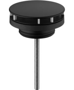 Hansgrohe izplūde ar dekoratīvo vāciņu, matēta melna Sifoni