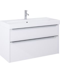 Jika izlietnes un skapīša komplekts Pure, 1000x418 mm, h=540 mm, 2A, spīdīgs balts Izlietnes skapis, plaukts