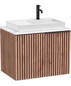 Roca izlietnes un skapīša komplekts Horizon, 719x484 mm, h=560 mm, 1A, balts Izlietnes skapis, plaukts