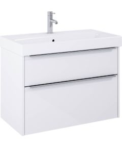 Jika izlietnes un skapīša komplekts Pure, 800x418 mm, h=540 mm, 2A, spīdīgs balts Izlietnes skapis