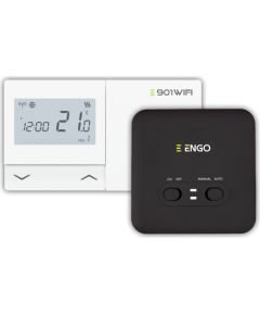 Engo programmējams, bezvadu temperatūras regulators E901-WIFI Silto grīdu sistēmas