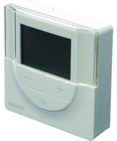 Uponor Smatrix Wave  termostats +RH T-168 Ral 9016 Silto grīdu sistēmas