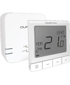 Salus bezvadu termostats WQ610RF, programmējams Silto grīdu sistēmas