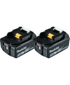 Akumulators Makita Twinpack BL1850B; 18 V; 2x5,0 Ah; Li-ion Akumulatori
