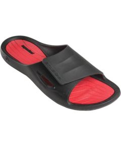 Tапочки для бассейна AQUAFEEL 72463 20 размер 43/44 черный/красный Велосипеды