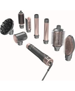 GA.MA Vibrance UniQ, 1500 W, dark grey/pink - Multistyler Matu veidotāji