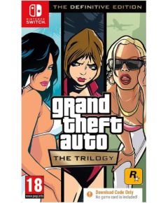 2k Games Grand Theft Auto: The Trilogy – The Definitive Edition, Nintendo Switch - Game Nintendo spēles