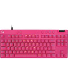 Logitech Pro X TKL Rapid, SWE, pink - Keyboard Klaviatūras
