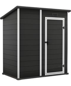 Keter Садовый сарай Essential Shed 6x4 темно-серый/белый Садовые сараи и хранилища