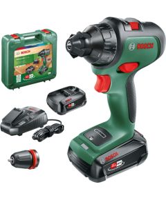 Bosch Cordless Drill AdvancedDrill 18 (green/black, 2x Li-Ion battery 2.5Ah, case) Новинки Для дома и сада 