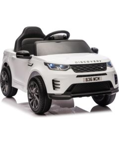 Lean Cars Land Rover Discovery DLS-K06 White Battery-Operated Vehicle Jaunumi, Bērnu preces