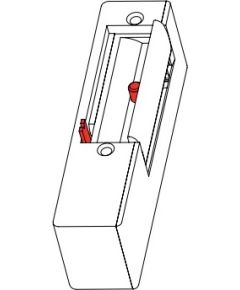 2R3B10 (13.1.00.B) ~ Elektromehāniskais sprūds ar atmiņas un diena/nakts funkcijam 150kg 12v AC/DC DIN labajā pusē Detektori