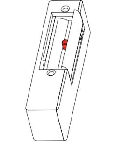 12.1.00.B ~ Elektromehāniskais sprūds ar atmiņas funkciju 150kg 12v AC/DC DIN labajā pusē Detektori