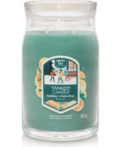Yankee Candle Signature Holiday Winterfest 567g Telpu aromāti