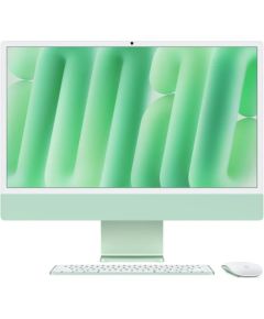 Apple iMac 24" M4 8CPU 8GPU 16GB 256GB Green INT All In One Datori (AIO)