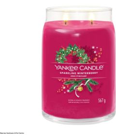 Yankee Candle Signature Sparkling Winterberry 567g Telpu aromāti