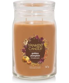 Yankee Candle Signature Golden Pumpkin 567g Telpu aromāti