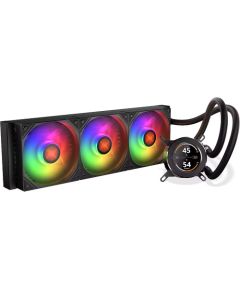 Krux HydroGlance 360 ARGB LCD Procesoru dzesēšana