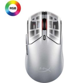 HyperX Pulsefire Haste 2 S Silver Peles, ievadierīces