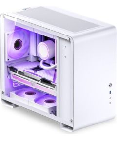 Jonsbo U4 Mini, Tempered Glass - white Micro Tower Datoru korpusi