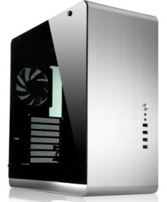 Jonsbo UMX4 Midi-Tower, Tempered Glass - silver Datoru korpusi