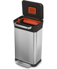 Atkritumu tvertne Bin Joseph Joseph Intelligent Waste Titan Silver 30L Atkritumu tvertnes