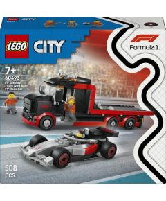 LEGO City Ciężarówka F1® z bolidem Audi F1® (60493) Jaunumi, Bērnu preces