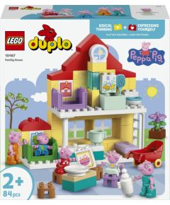 LEGO Duplo Świnka Peppa Dom rodzinny (10467) Jaunumi, Bērnu preces