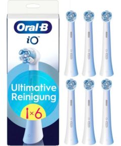 Oral-B Sonic toothbrush head 8700216194761 / iO Ultimative Reinigung 6-Pack White Uzgaļi elektriskajām zobu birstēm