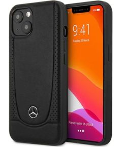 Mercedes Leather Urban Back Case Aizsargapvalks Priekš Apple iPhone 15 Neoriģinālie Maciņi