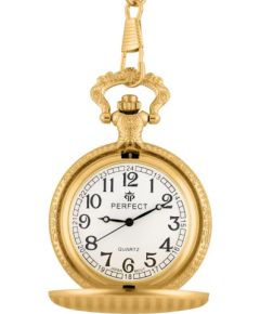 PERFECT Kišeninis laikrodis A12-GOLD Rokas pulksteņi 