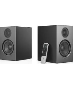 Audio Pro A28 Linkplay Powered стереофоническая акустическая система с басовым фазоинвертором, черный Aудио-видео