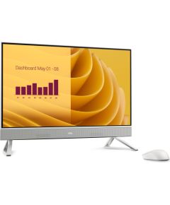 Dell 27 All-in-One EC27250/Core i5-1334U/16GB/512GB SSD/27.0" FHD/Intel Iris Xe/Cam/WLAN + BT/W11Pro/3Yrs Basic Onsite / EC27250_RPLU-R_004_NoKb All In One Datori (AIO)