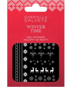 Gabriella Salvete Winter Time / Nail Art Stickers 1Pack Nagu lakas