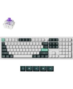 KEYBOARD WRL Q6 HE RGB/SHELL WHITE Q6H-P1 KEYCHRON Klaviatūras