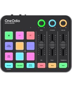 OneOdio Solocaster Audio Mixer and Sound Card Aудио-видео