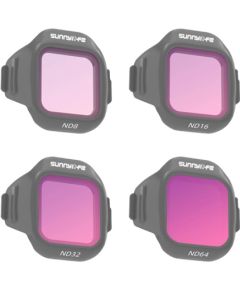 Set of 4 Sunnylife ND8 + ND16 + ND32 + ND64 filters for MINI 5 Pro Aksesuāri sporta kamerām