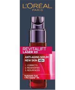 L'oreal Paris L'Oréal Paris Revitalift Laser X3 serum Anti-Age 30 ml Smaržas - NESAKĀRTOTS