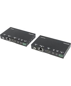 Manhattan 207638 HDMI Amplifier Extender Black  4K 40m, HDBaseT 70m TВ аксессуары