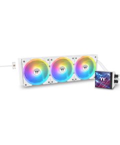 Thermaltake MAGFloe 420 Ultra ARGB Sync AIO Liquid Cooler (White, Snow Edition) Procesoru dzesēšana