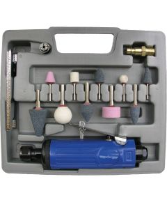 Pneimatiska taisnā slīpmašīna Adler MA012Z; + piederumi Slīpmašīnas