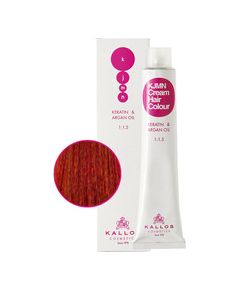 Kallos KJMN Cream Hair Colour Keratin & Argan Oil 100 ml 6.0 Dark Blond Matu kopšana