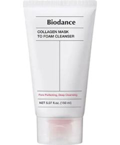 Biodance Collagen Mask To Foam Cleanser - Čisticí maska a pěna 2v1 150ml Ķermeņa kosmētika