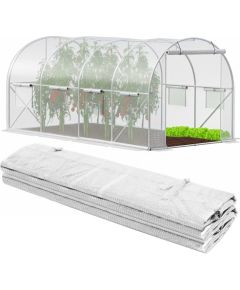 Springos Плёнка для садового тепличного туннеля 4 x 2,5 x 2 м GT0009F Теплицы